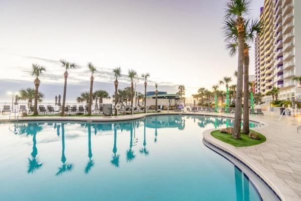 Penthouse Floor 1 Bedroom Resort Condo Direct Oceanfront Wyndham Ocean Walk - Daytona Funland 1908 Daytona Beach Zewnętrze zdjęcie